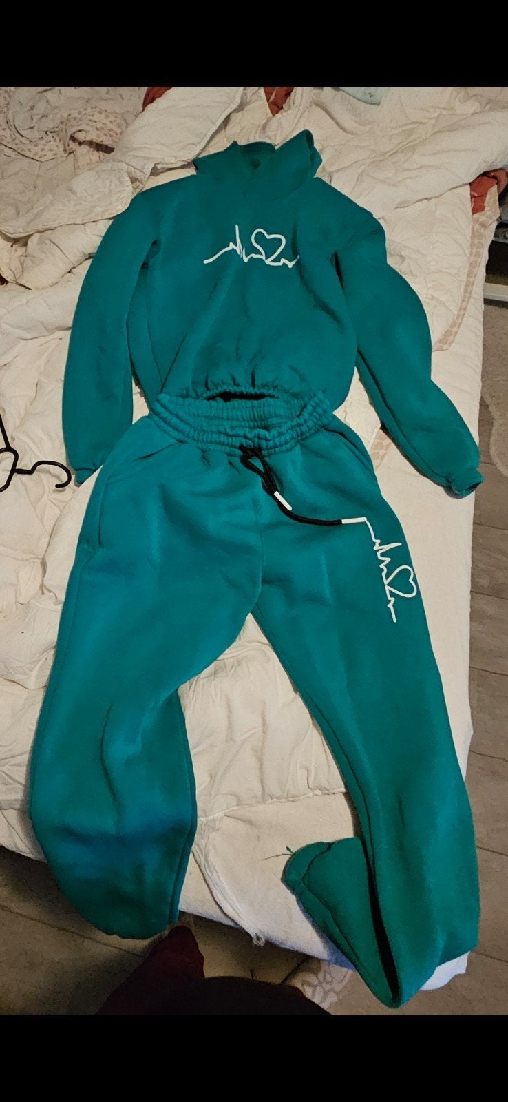 joggingpak maat s groen, Kleding | Dames, Ophalen of Verzenden, Zo goed als nieuw, Maat 36 (S), Groen