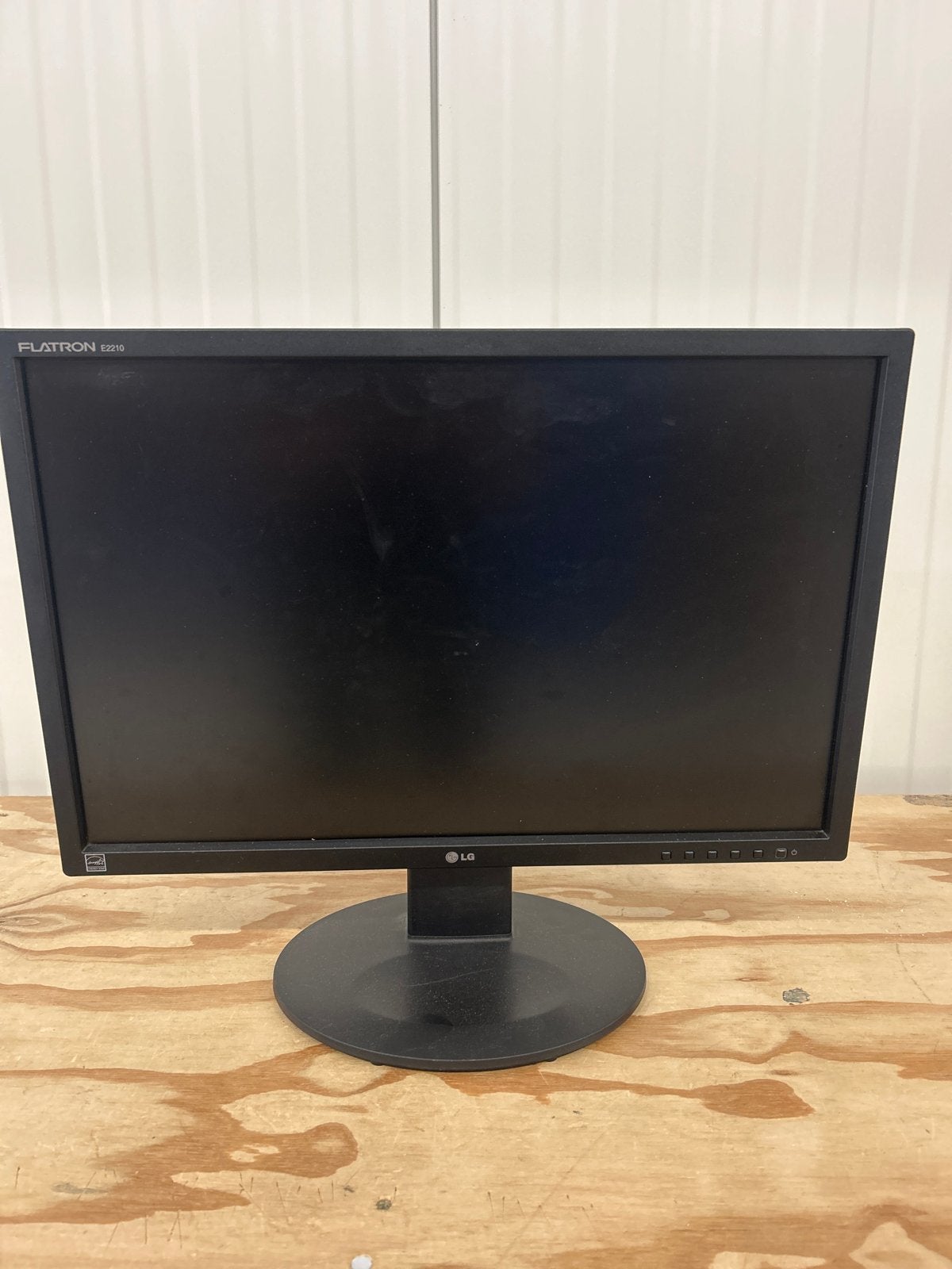 LG Flatron E2210T-BN Monitor - 22 inch Full HD, Ophalen, Gebruikt, Onbekend, Full HD