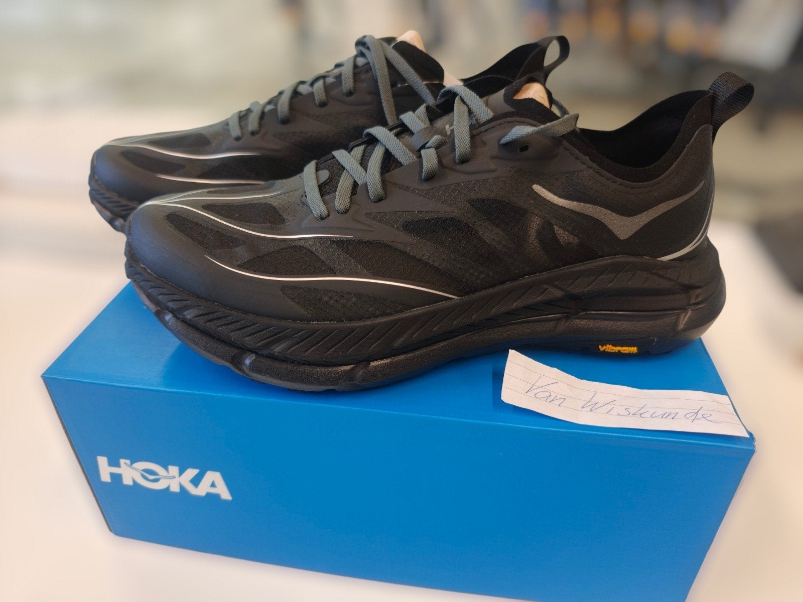 NIEUW Hoka Mafate Speed 4 Lite schoenen sneakers Zwart Hardl, Overige kleuren, Nieuw, Ophalen of Verzenden, Wandelschoenen of Bergschoenen
