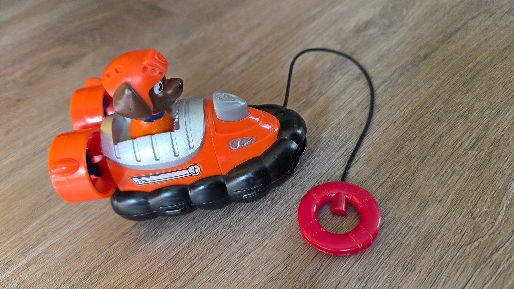 Paw Patrol Zuma, Ophalen, Gebruikt