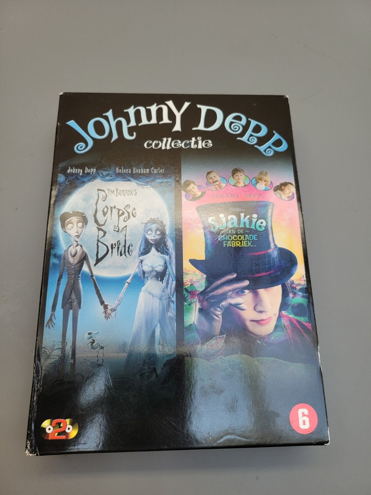 Johnny Depp Collectie: Corpse Bride & Sjakie, Nederlands, Ophalen of Verzenden, Vanaf 6 jaar, Inclusief doosje