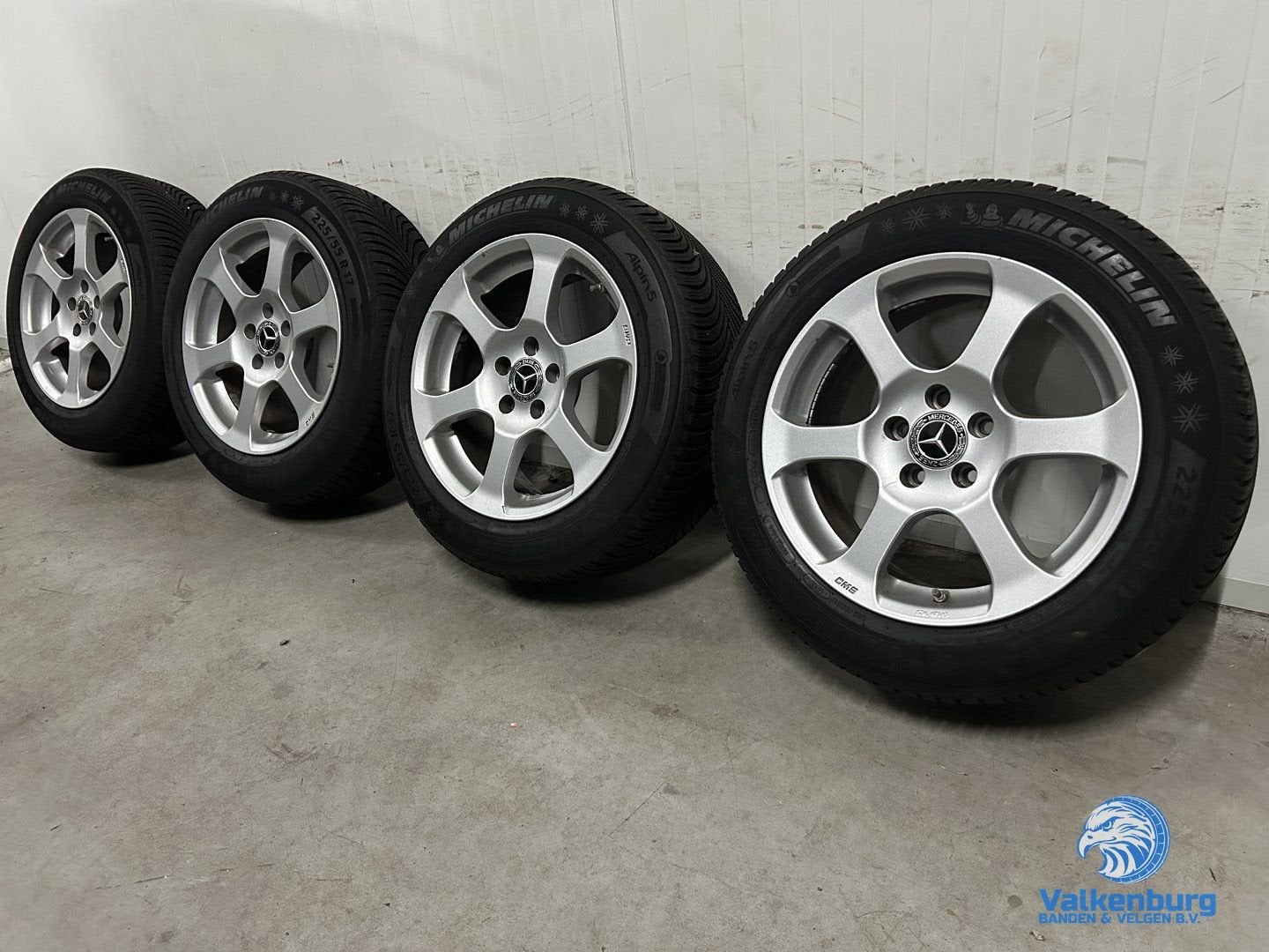 8mm! Mercedes Vito V-Klasse W447 17 inch CMS velgen TPMS 5x1, Auto-onderdelen, Gebruikt, -, -, Banden en Velgen