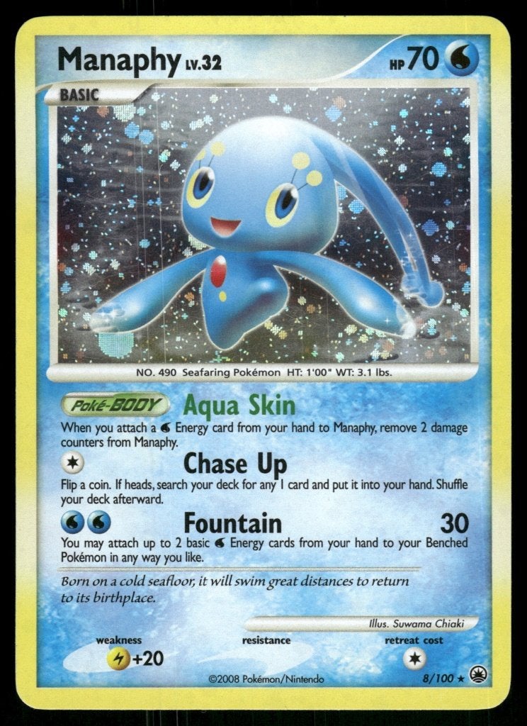 Manaphy 8/100 - Majestic Dawn, Verzenden, Gebruikt