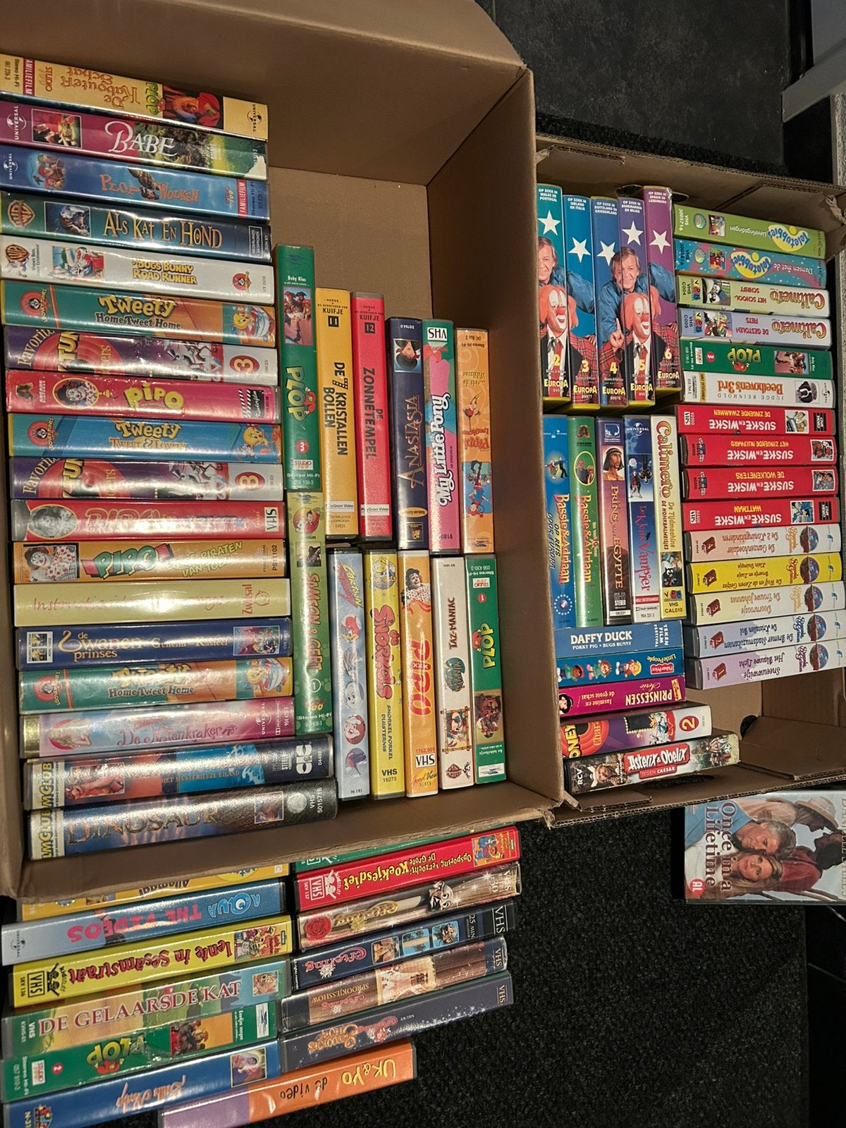 VHS video’s, 76, Alle leeftijden, Ophalen, Zo goed als nieuw, Overige typen