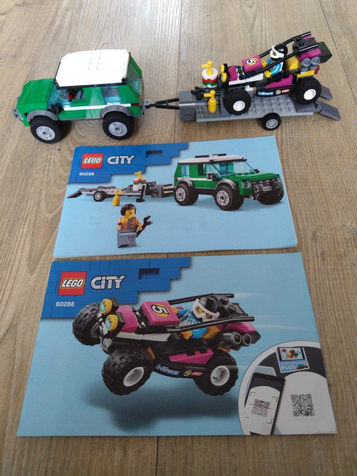 LEGO City 60288 Race Buggy Transporter, Ophalen of Verzenden, Zo goed als nieuw