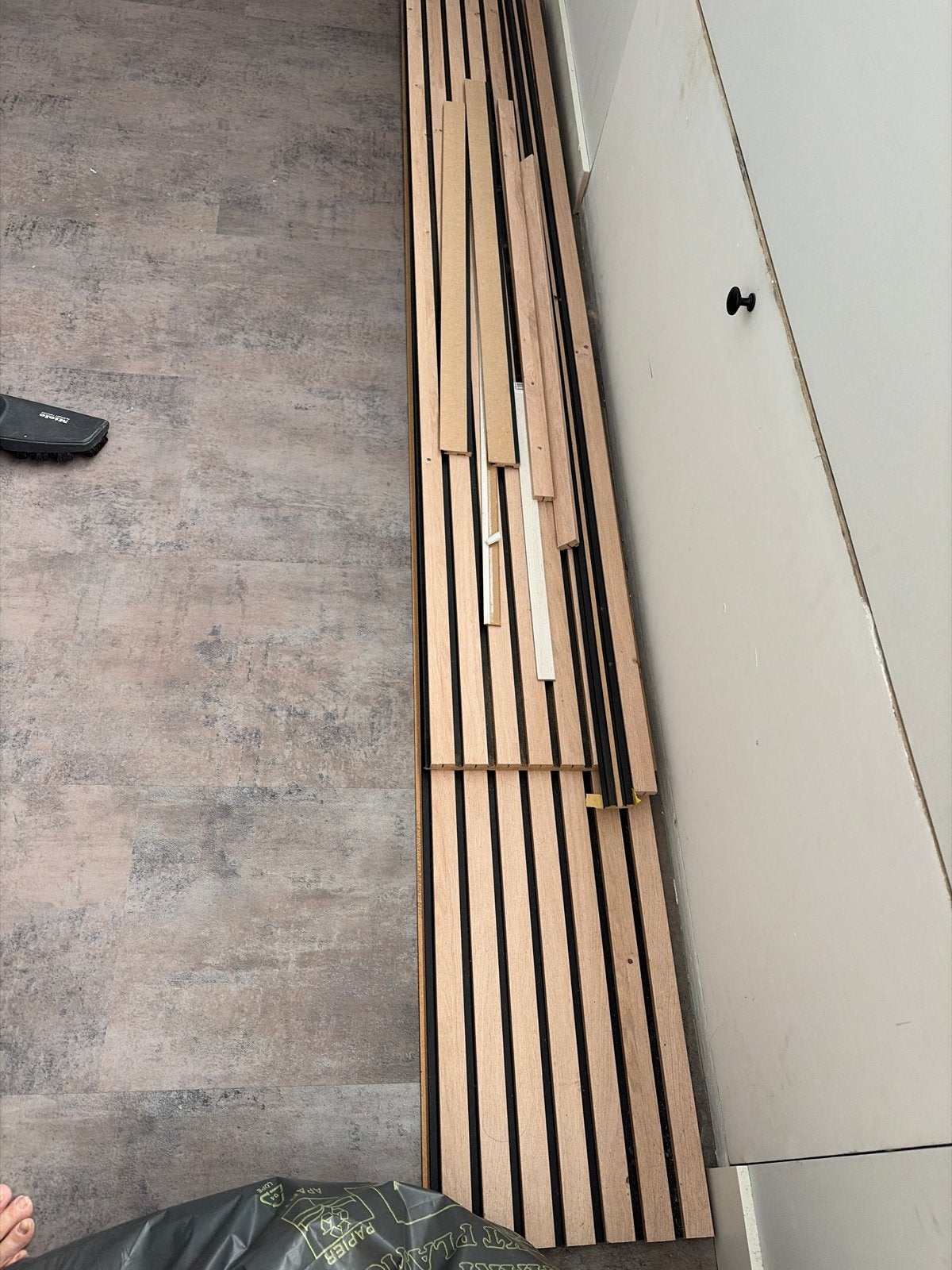 Restant accoustische wandpanelen Hornbach, Ophalen, Gebruikt