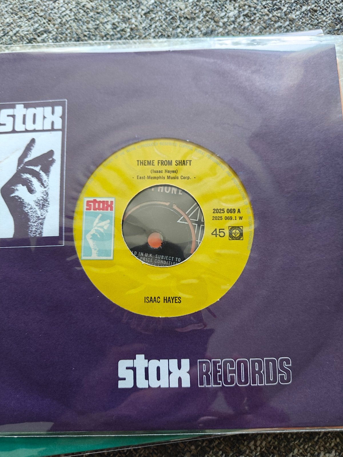 Isaac Hayes -Theme from shaft, Ophalen of Verzenden, Gebruikt