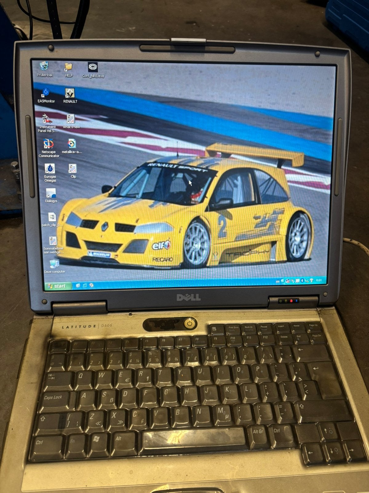 Renault clip uitlees computer diagnose laptop obd, Ophalen of Verzenden, Gebruikt