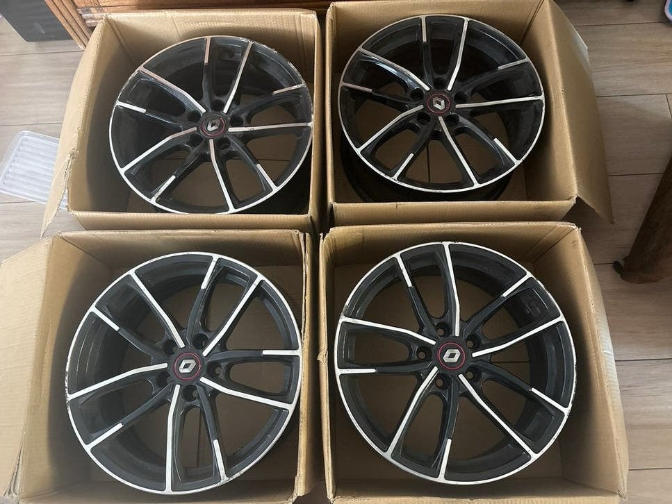 Gebruikte 18 inch (winter)velgen met wat werk., Auto-onderdelen, Ophalen, 18 inch, Gebruikt, Velg(en)