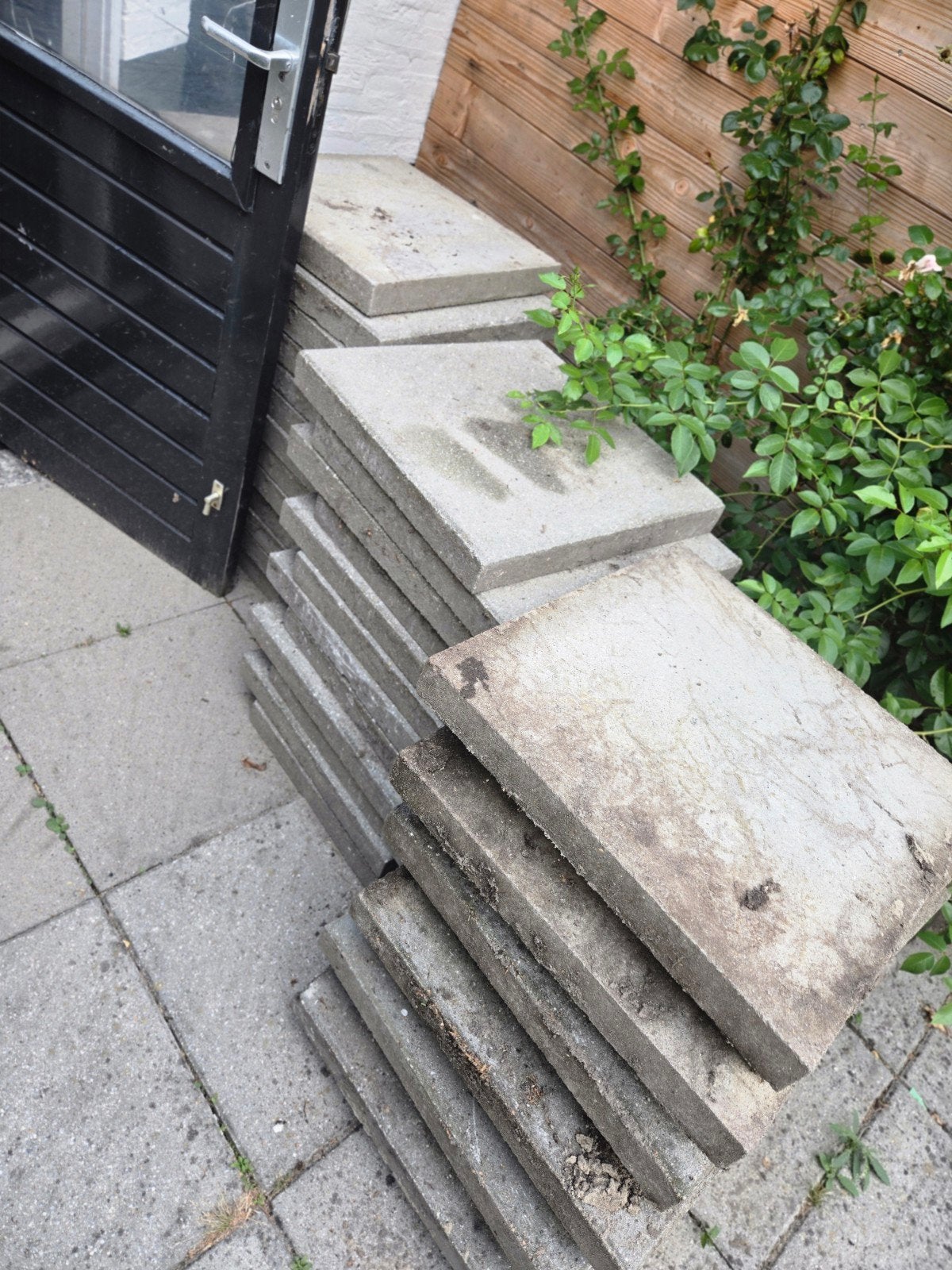 12 gratis tegels, 50x50x6 cm, zelf ophalen., Ophalen, Gebruikt, 40 tot 60 cm, 5 tot 10 m²