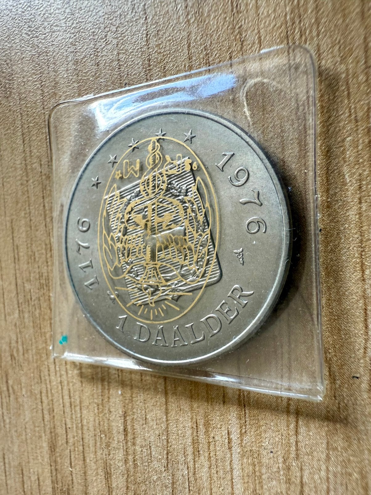 1 Daalder 1976 – 800 jaar Epe-Oene – Herdenkingspenning, Verzenden, Overige materialen