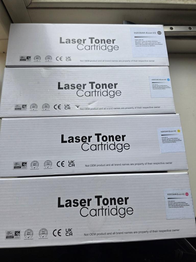Laser Toner Cartridges voor HP Color LaserJet M454/M479, Ophalen of Verzenden, Nieuw, Toner, HP compatibel