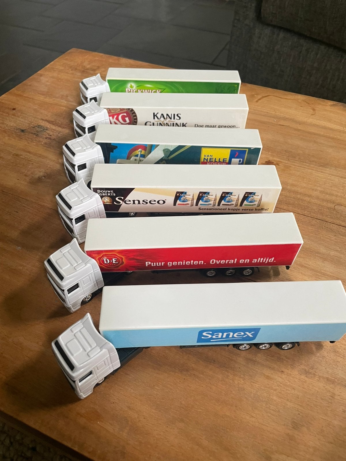 6x miniatuur DAF 95 XF nieuw!, Verzamelen, Ophalen of Verzenden, Nieuw, Auto's