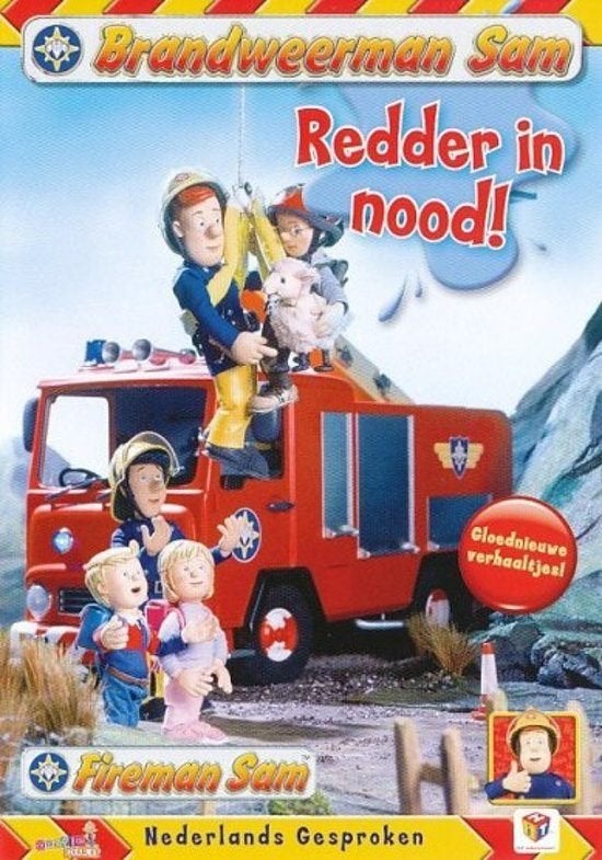 DVD Brandweerman Sam - Redder In Nood, Avontuur, Alle leeftijden, Tv-serie, Zo goed als nieuw