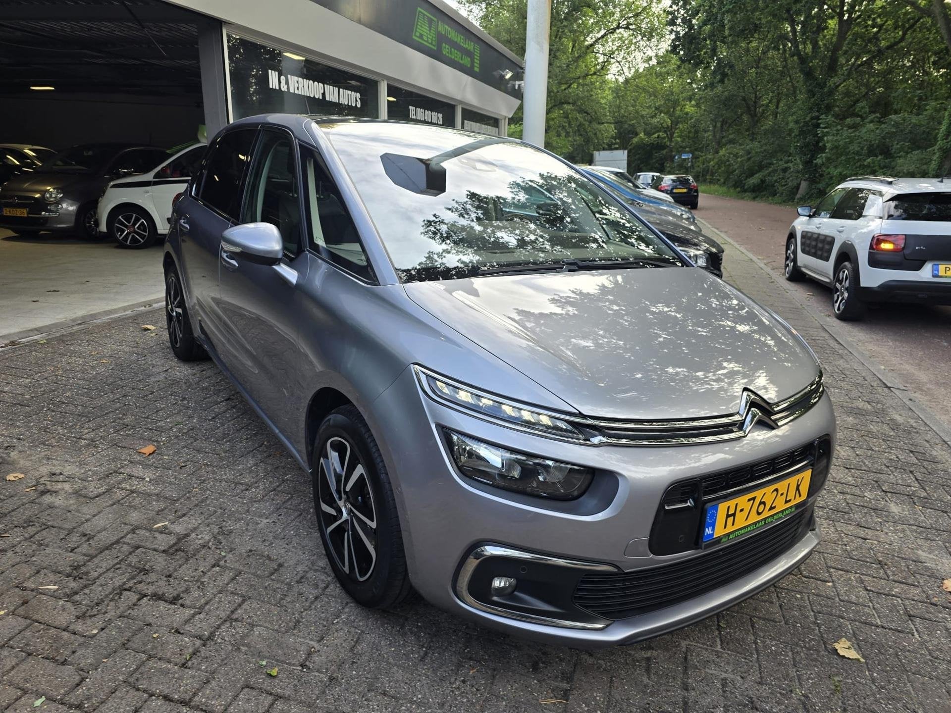 Citroen C4 SpaceTourer 1.2 131 PK Shine | 2E EIGENAAR |3/6 O, Auto's, Automatische klimaatregeling, Stof, Gebruikt, 1199 cc