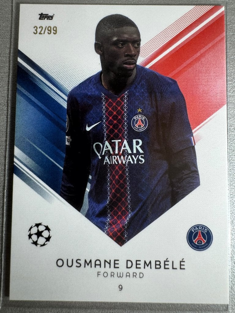Ousmane Dembele Topps /99, Verzenden, Zo goed als nieuw, Plaatje