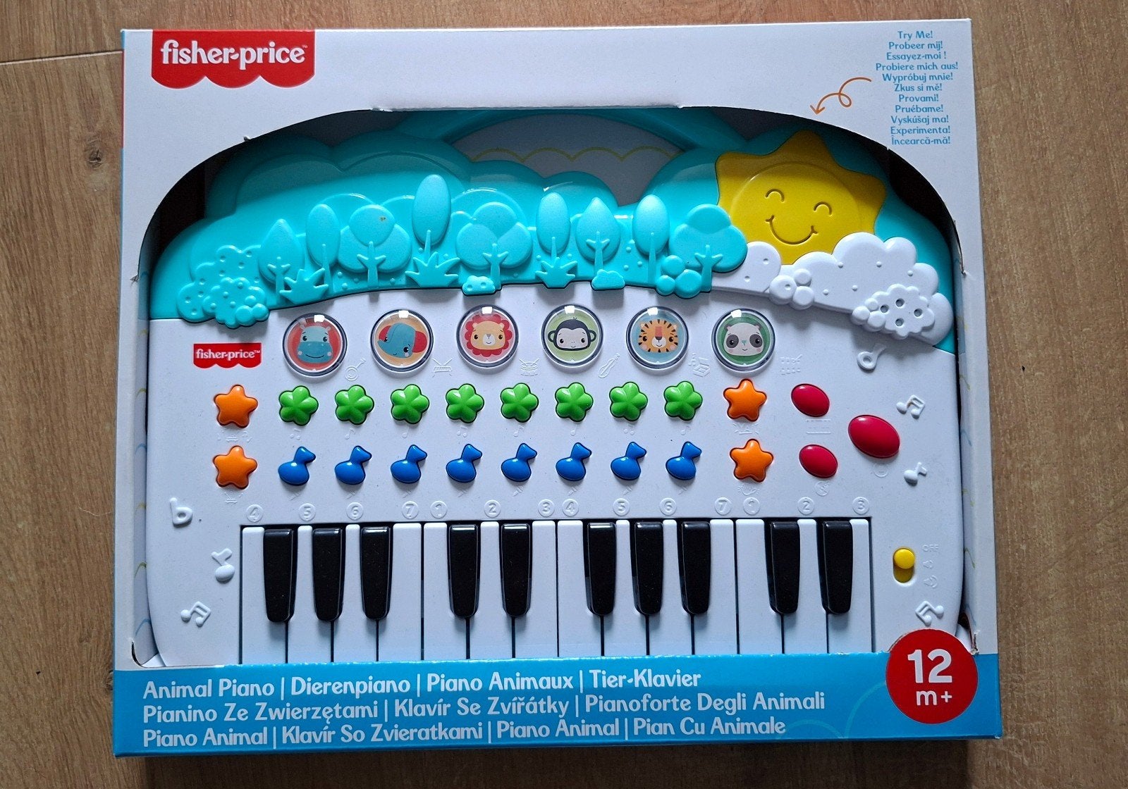 Nieuw Fisher-Price Dierenpiano met toetsen en geluiden, Ophalen of Verzenden, Nieuw, Overige typen, Met geluid
