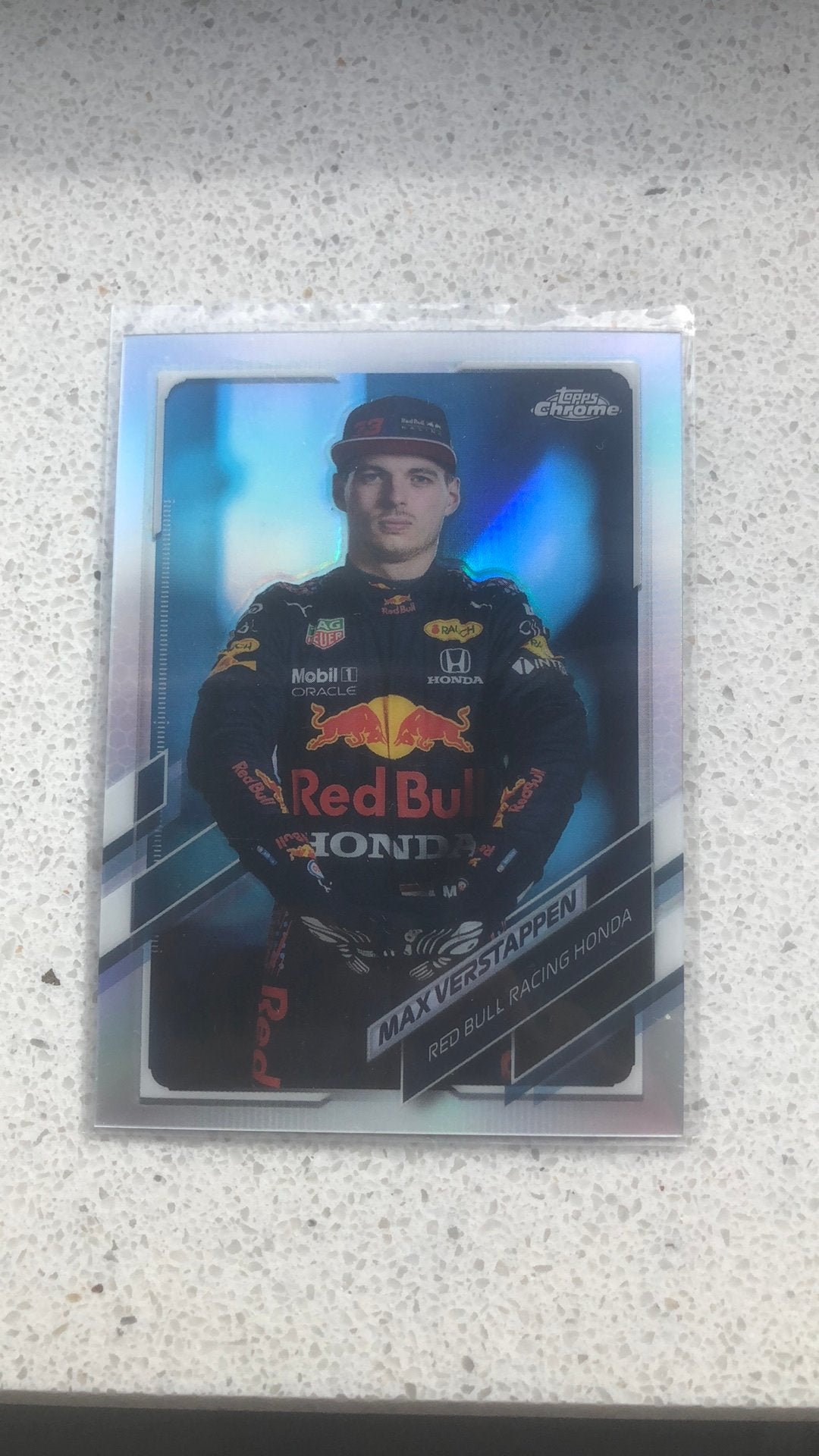 MAX VERSTAPPEN TOPPS CHROME REFRACTOR F1, Verzenden, Zo goed als nieuw, Plaatje