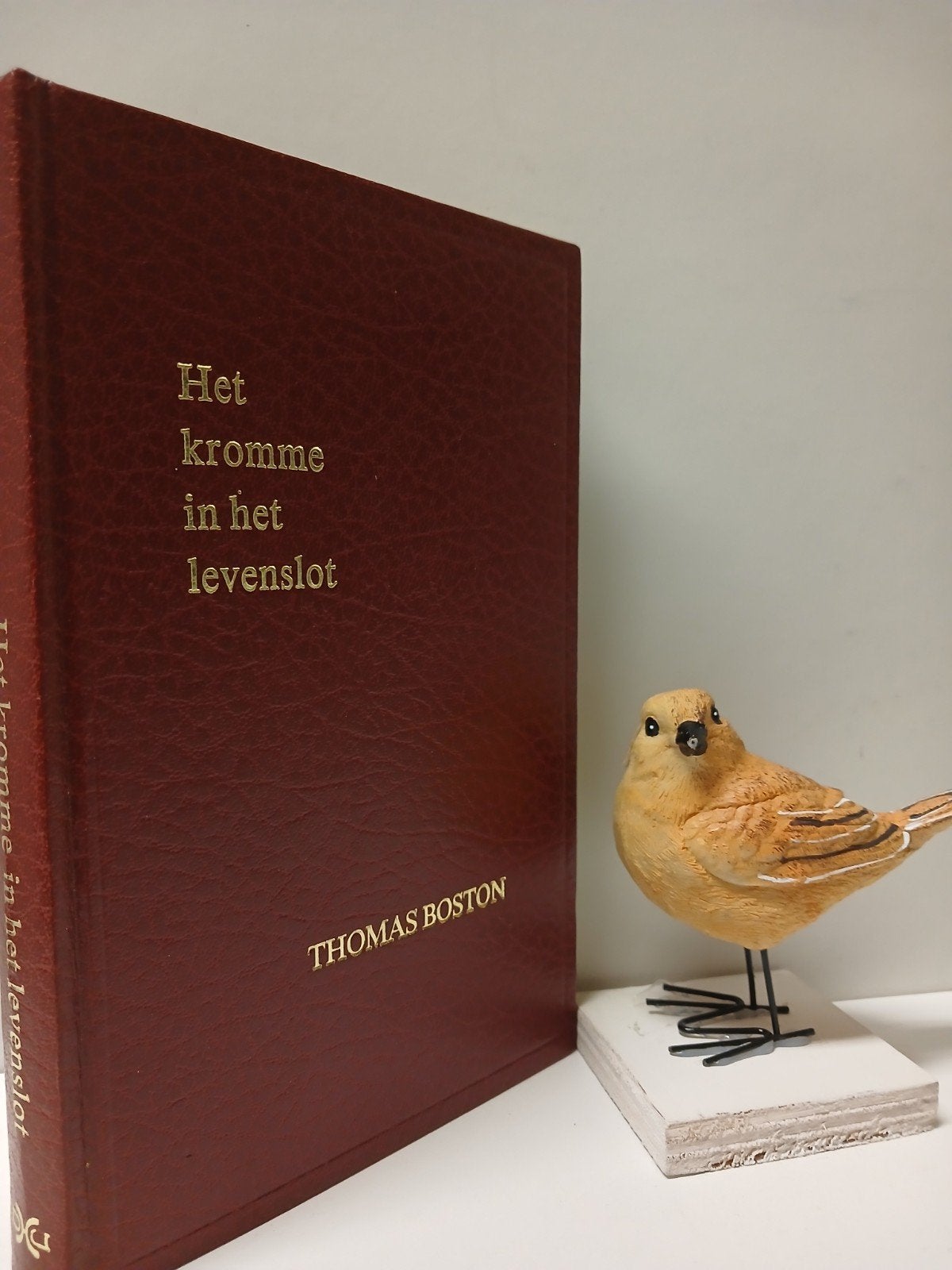 Boston, Thomas; Het kromme in het levenslot (hardcover ), Ophalen of Verzenden, Gelezen, Christendom | Protestants