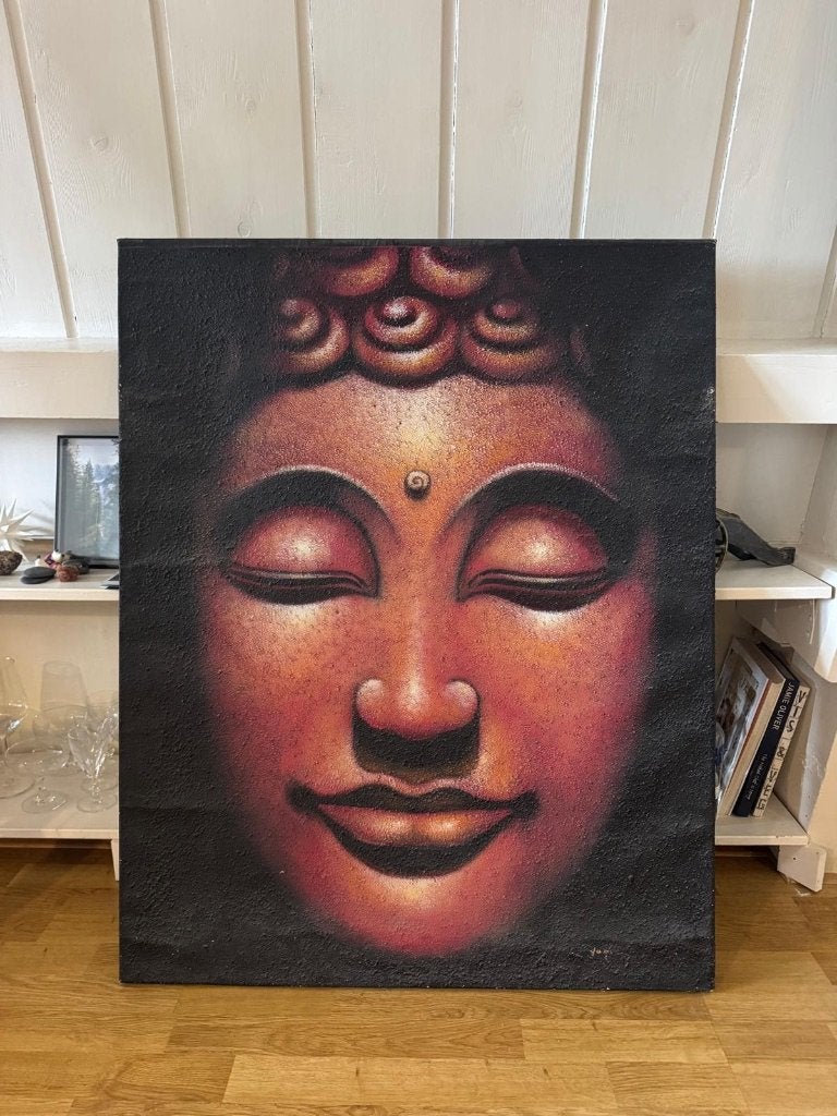 Boeddha / Buddha Schilderij, Huis en Inrichting, Woonaccessoires | Schilderijen, Tekeningen en Foto's, Ophalen, Gebruikt, Schilderij