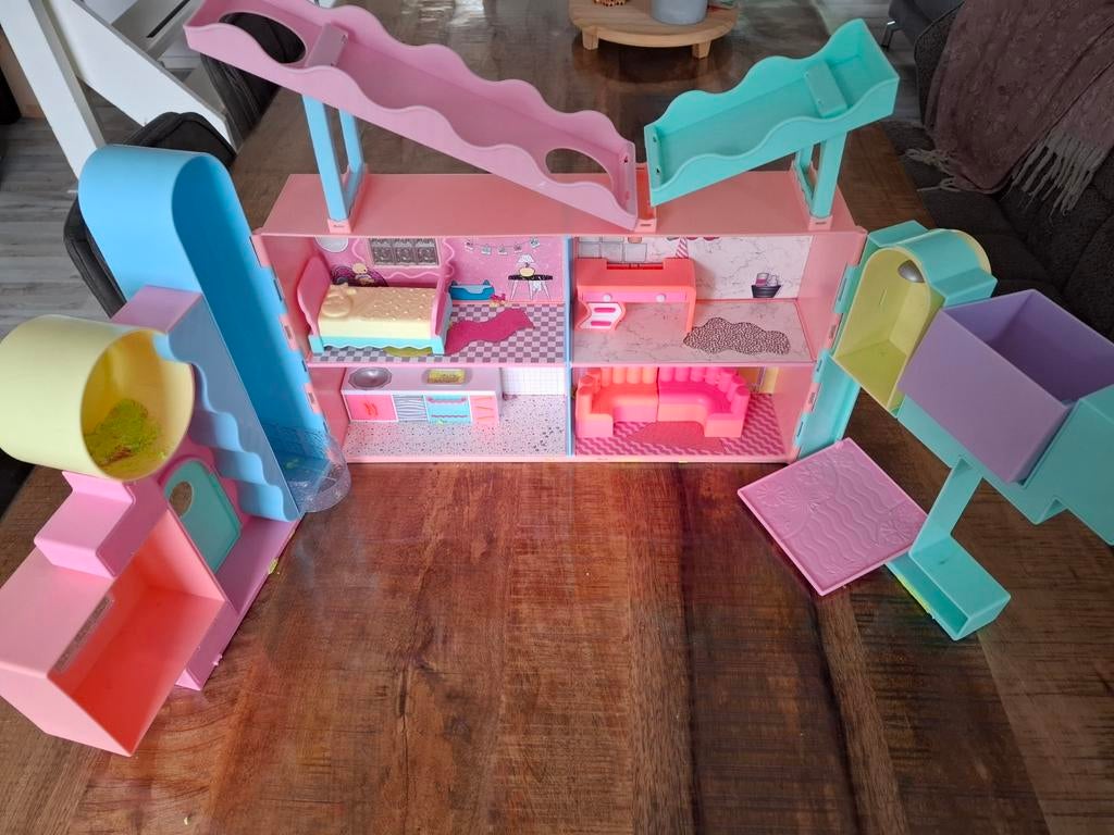 L.O.L. Surprise! Squish Sand Magic House, Kinderen en Baby's, Ophalen of Verzenden, Gebruikt, Poppenhuis