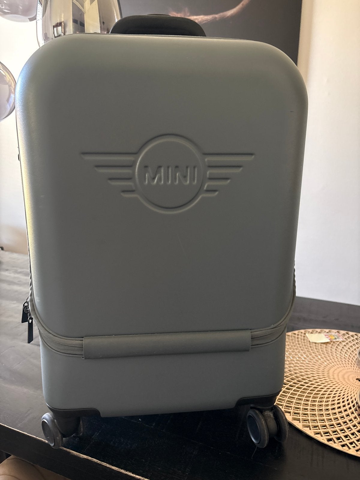 Mini Cooper Koffer - Handbagage - Grijs, Ophalen, 40 tot 60 cm, 20 tot 30 cm, Nieuw