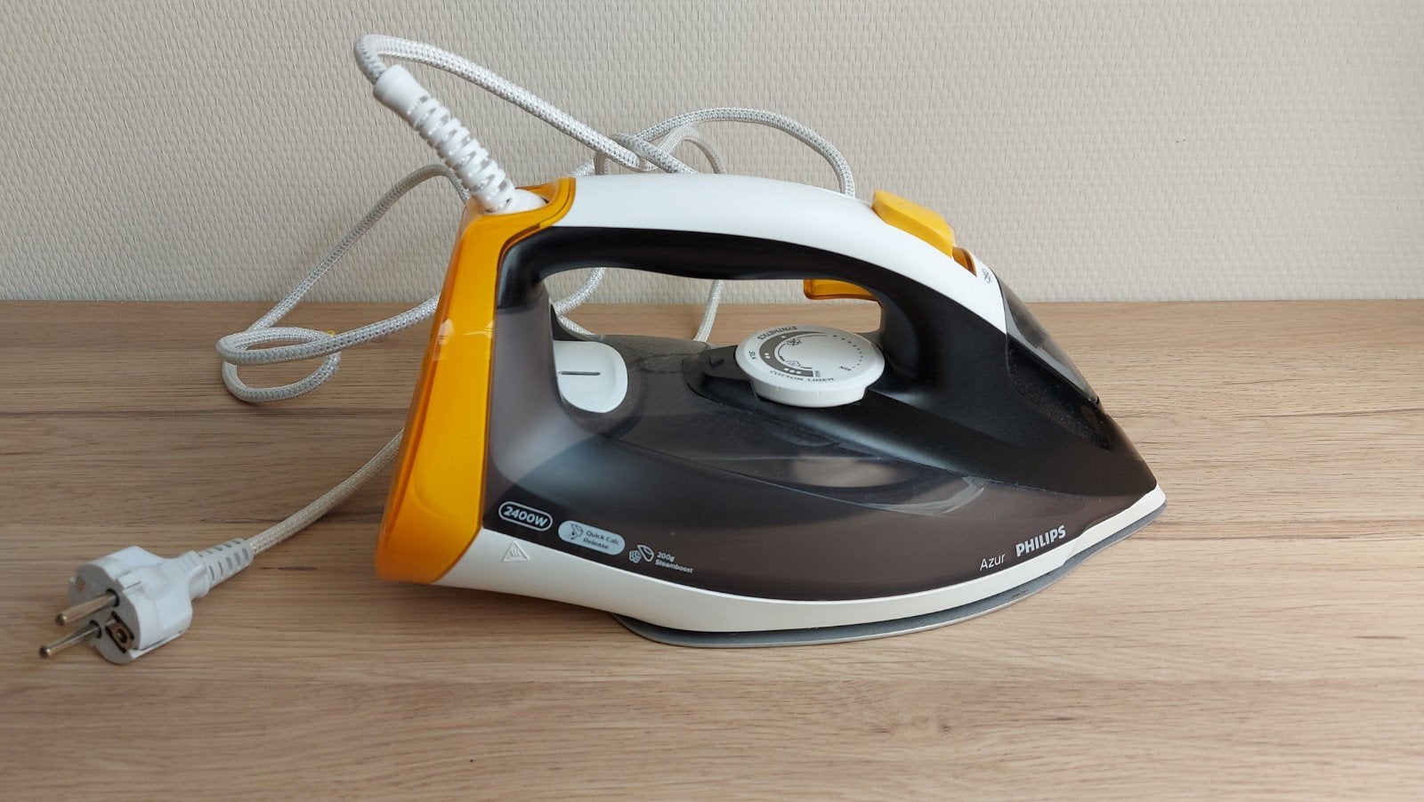 Philips Azur Strijkijzer - 2400W Stoomstrijkijzer, Witgoed en Apparatuur, Strijkijzers en Strijkplanken, Ophalen of Verzenden