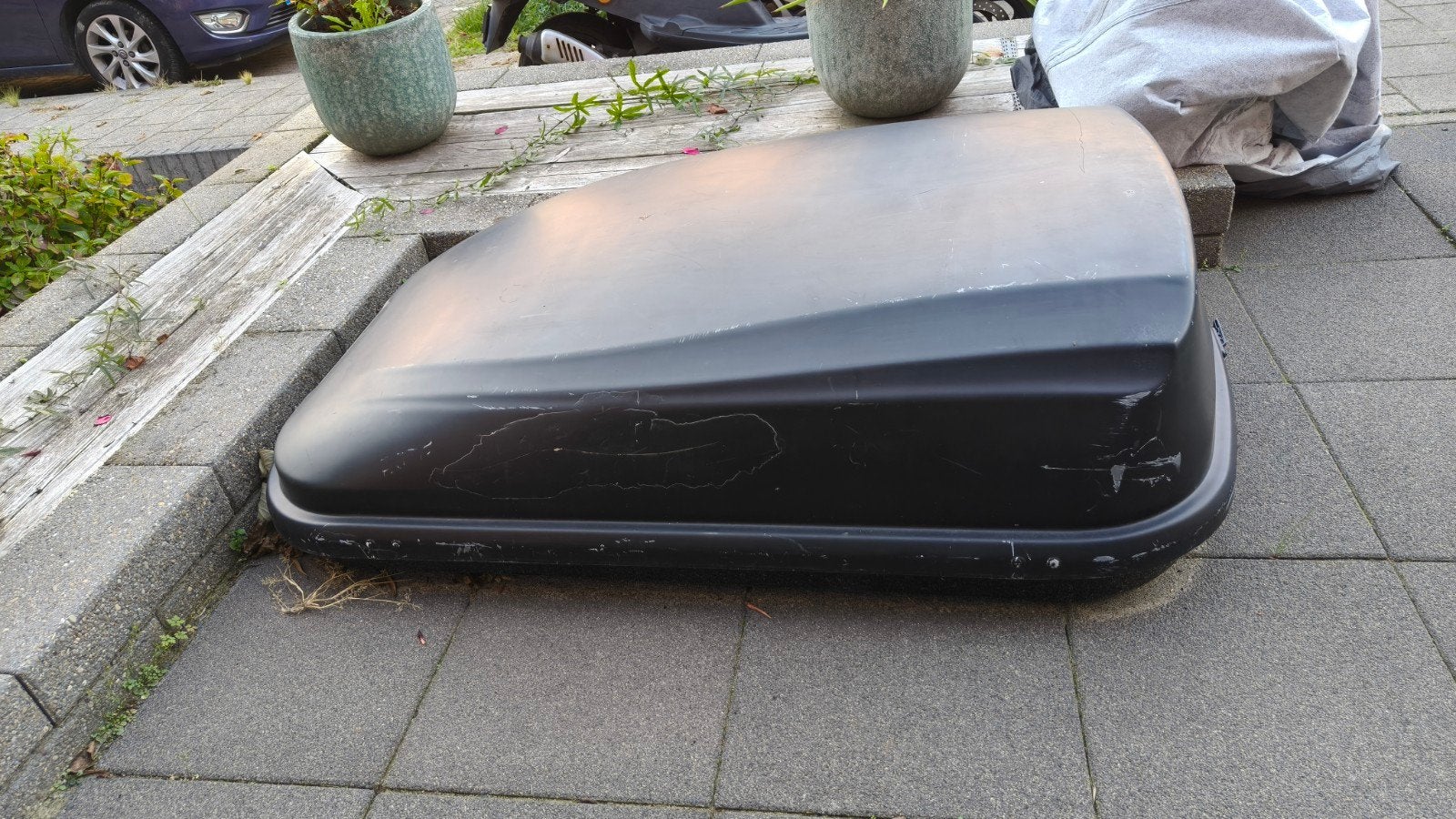 Gebruikte dakkoffer - Ruime opslag voor op reis, Auto diversen, Ophalen, Gebruikt