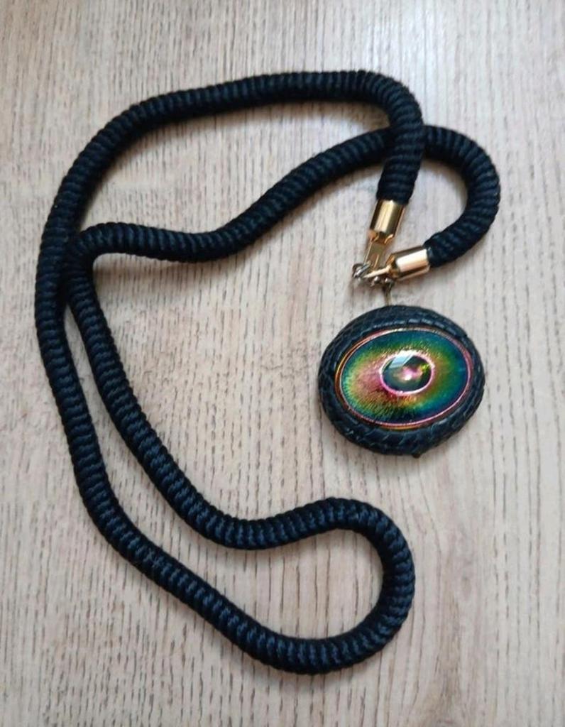 Vintage ketting, Ophalen of Verzenden, Zo goed als nieuw, Overige materialen