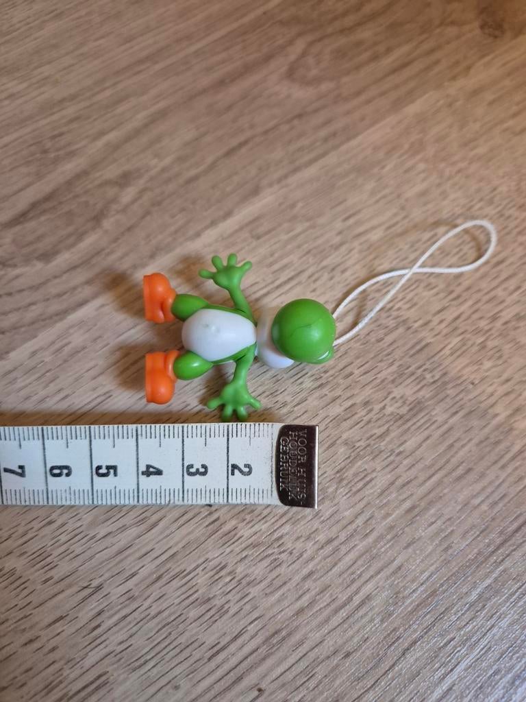 Yoshi charm / sleutelhanger super mario, Ophalen of Verzenden