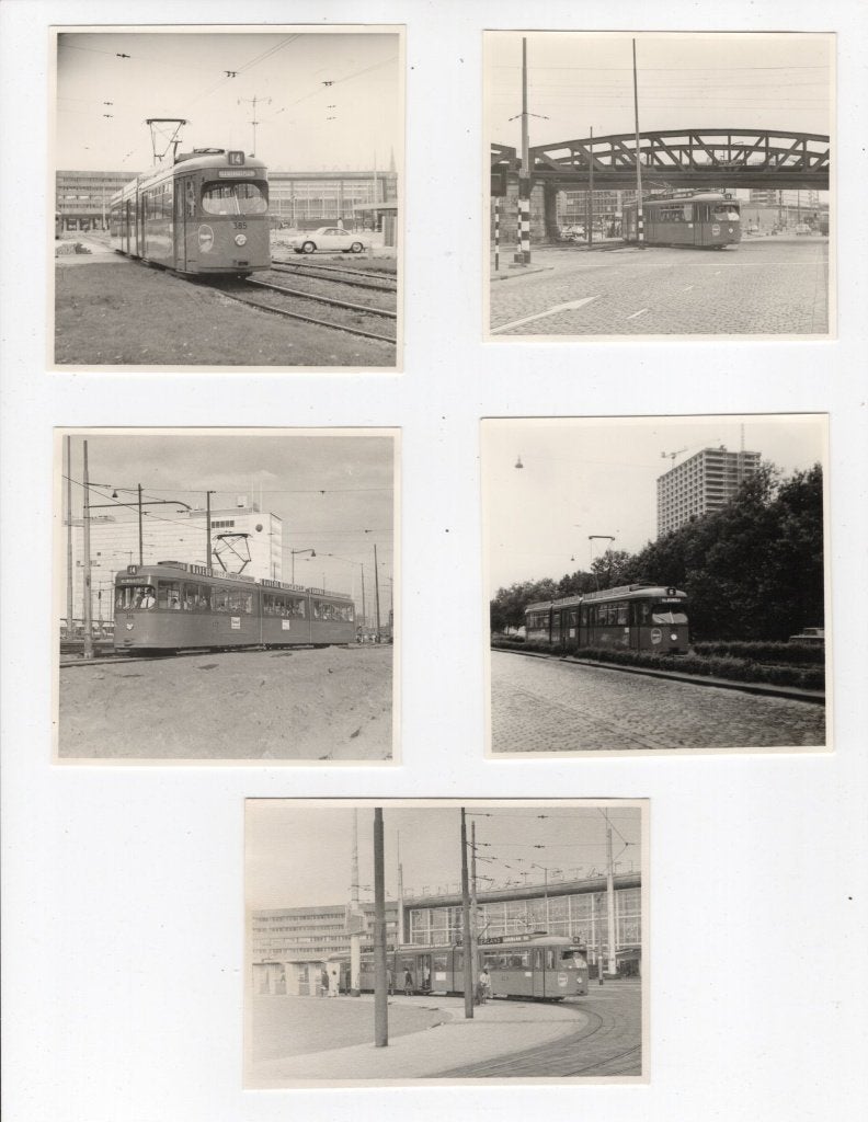 Rotterdam Tram RET Düwags 27, Verzenden, Gebruikt, Tram, Kaart of Prent