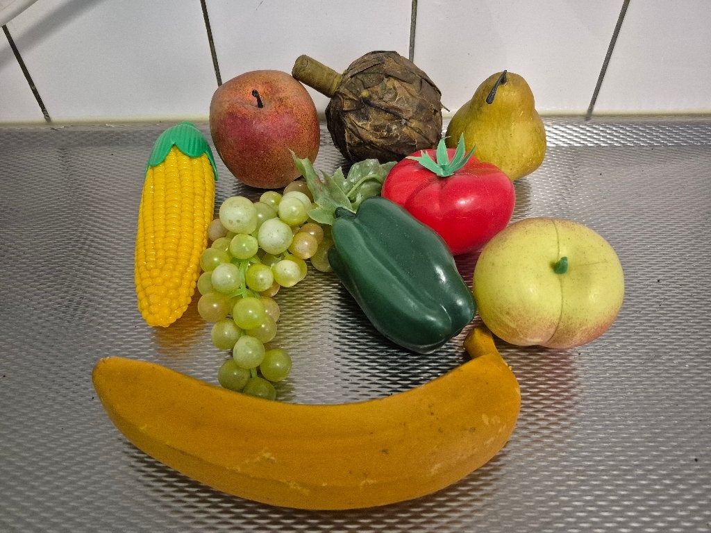 deco fruit, Ophalen of Verzenden, Gebruikt, Kunststof