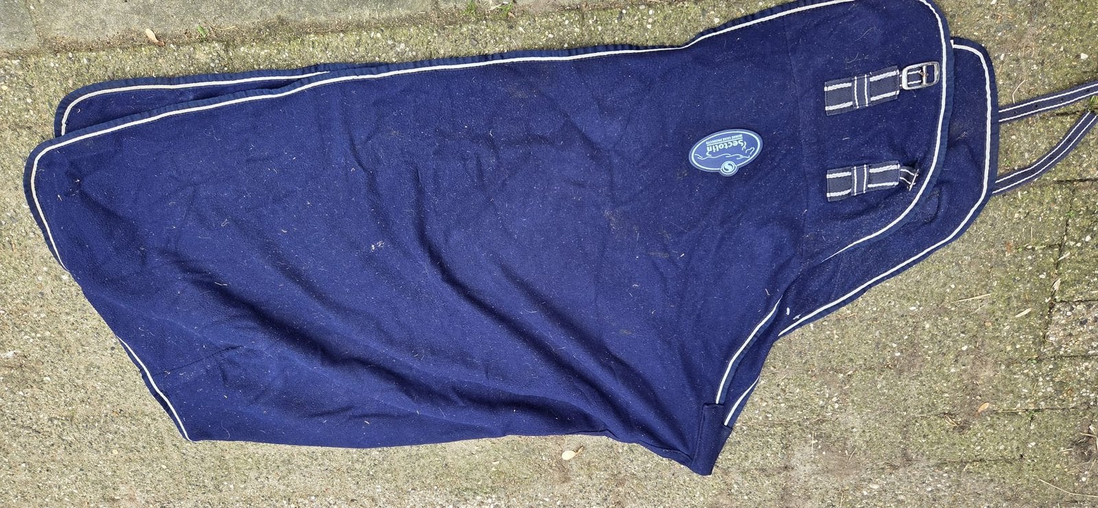 Zweetdeken 155cm, Zweetdeken, Zo goed als nieuw, Blauw, Fleece