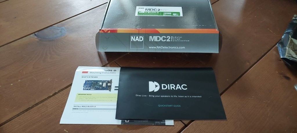 NAD MDC2 Bluos/Dirac module voor C379/C389/C399/C3050, Audio, Tv en Foto, Versterkers en Receivers, Overige merken, Nieuw, Ophalen of Verzenden