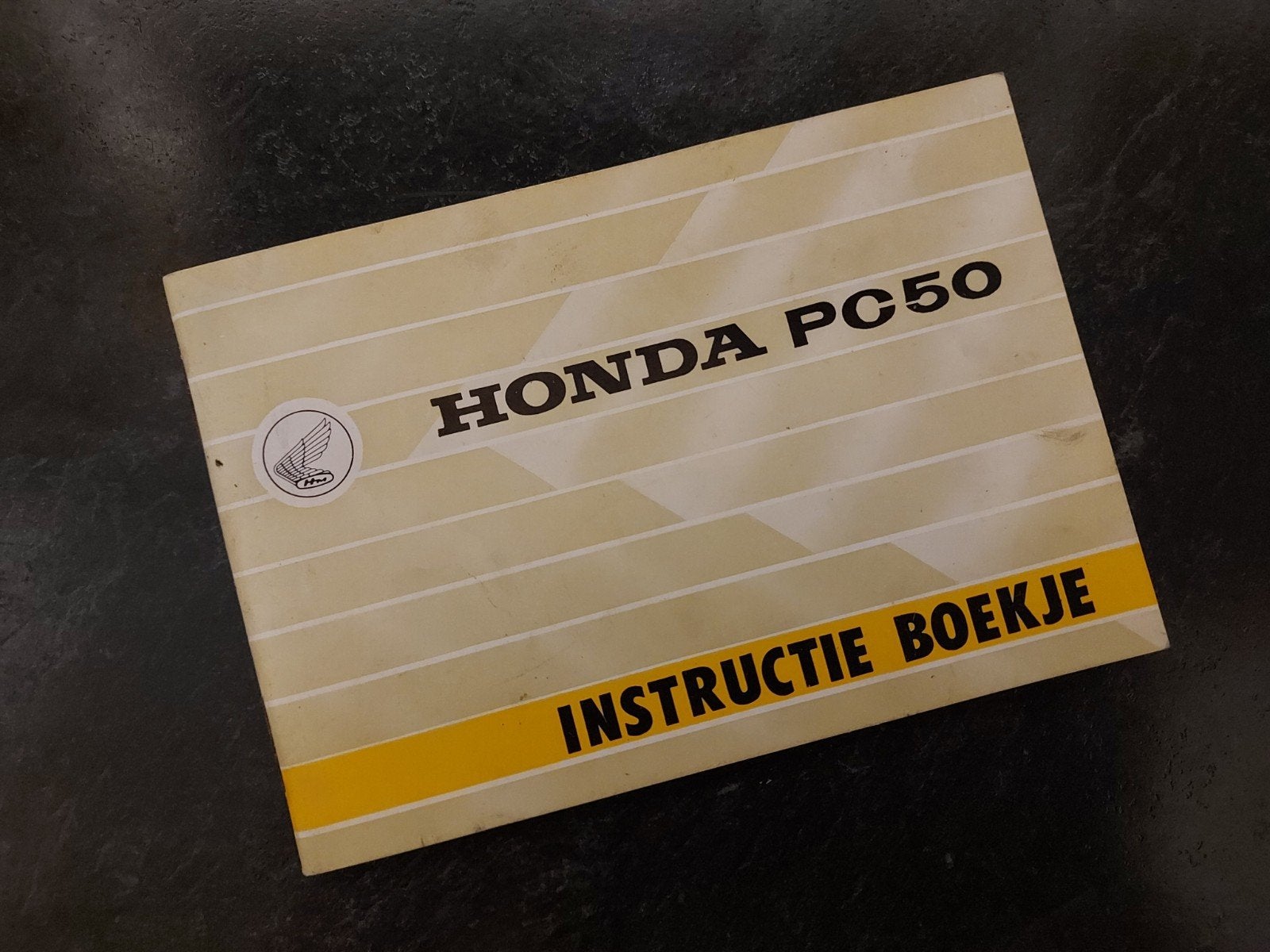 Instantie boekje honda PC50, Fietsen en Brommers, Ophalen of Verzenden