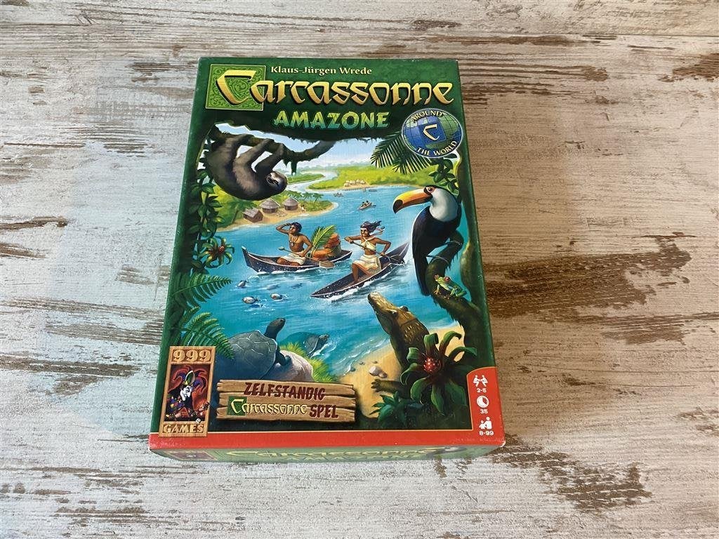 Carcassonne Amazone 999 games [s32], Hobby en Vrije tijd, Gezelschapsspellen | Bordspellen, Verzenden, Zo goed als nieuw