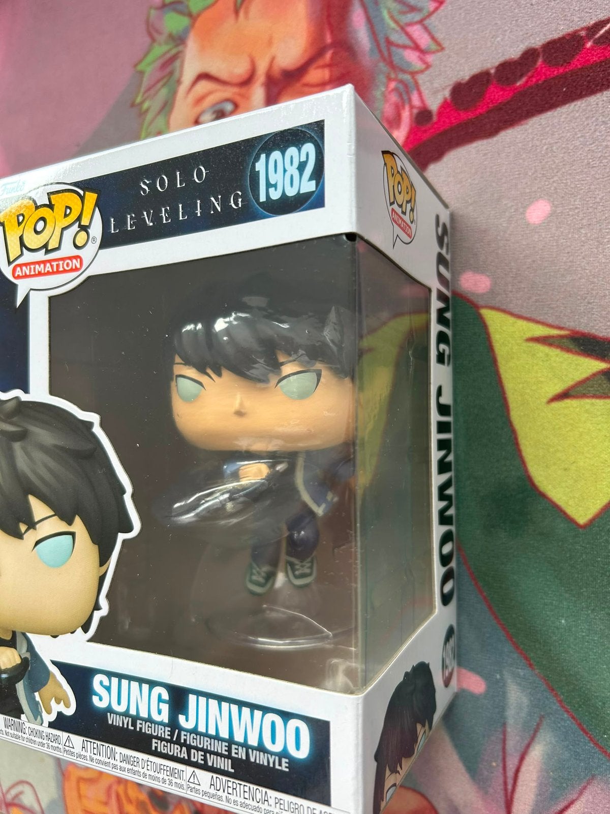 Funko Pop! Animation Solo Leveling #1982 Sung Jinwoo, Supportmea@funko.com, Funko europe, Ophalen of Verzenden, Zo goed als nieuw