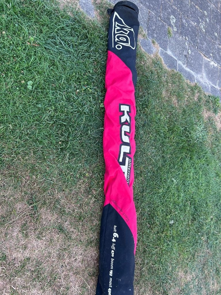 KA windsurfzeil Kult 6.4m², Watersport en Boten, Windsurfen, Ophalen, 5 tot 6.5 m², KA, Zeil