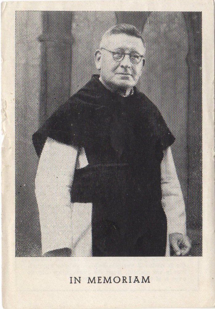 pastoor Leo Th. Jansen 1882 Schiedam + 1951 Oudenbosch, 68 j, Verzenden