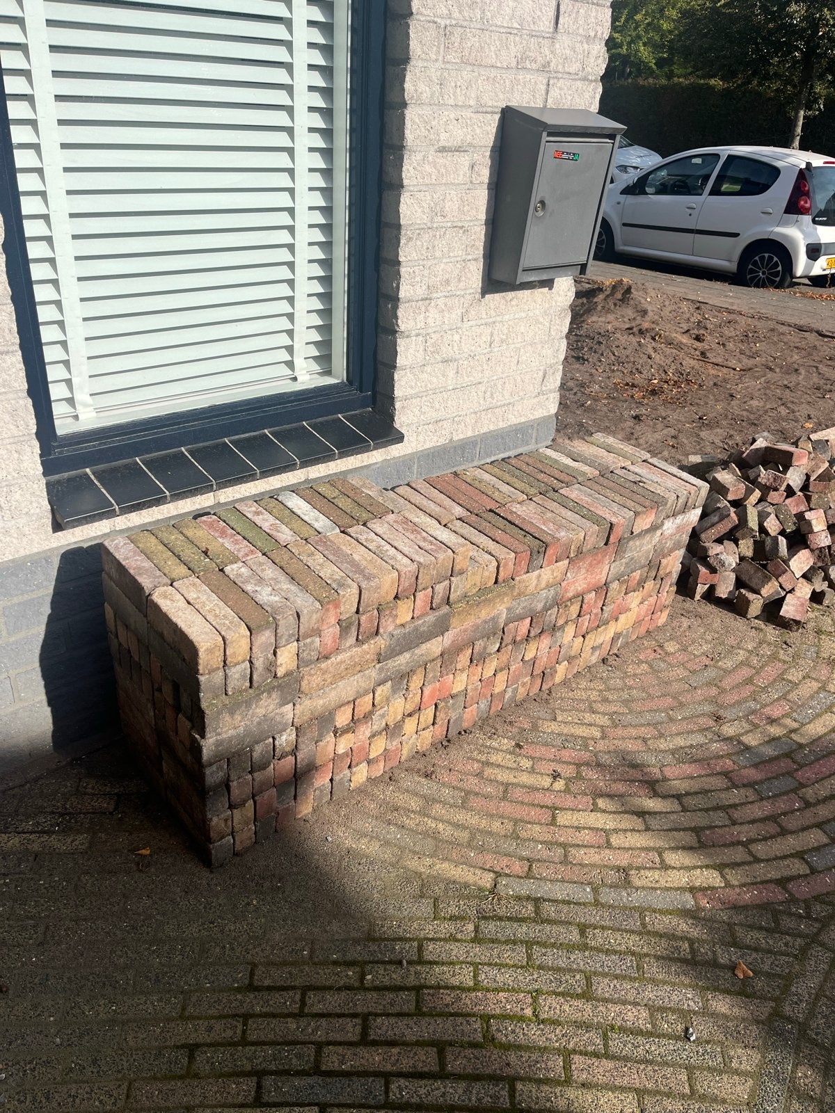 Klinkers, circa 450 stuks, Ophalen, Gebruikt, Klinkers, 10 m² of meer