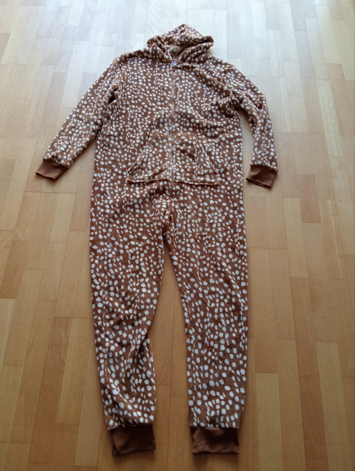 IYD Dreams Onesie - Hertenprint - Maat XL, Bruin, IYD Dreams, Maat 46/48 (XL) of groter, Ophalen of Verzenden