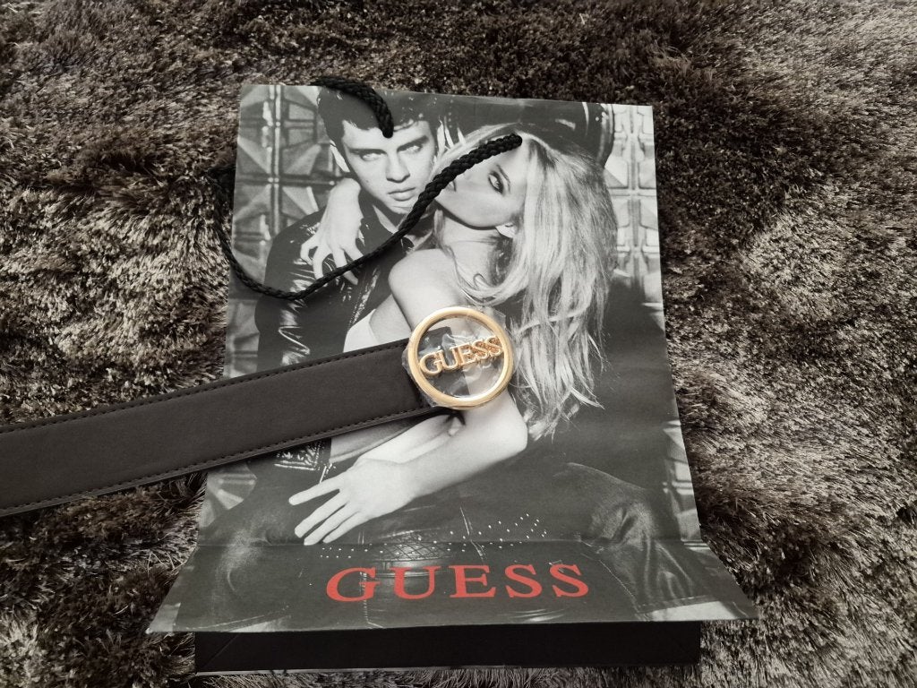 Guess damesriem, Kleding | Dames, Riemen en Ceinturen, Zwart, Tailleriem, Ophalen of Verzenden, 90 tot 100 cm