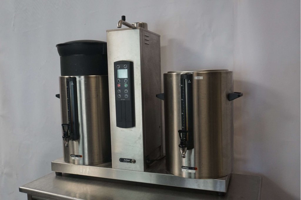Animo koffiezetapparaat koffiezetinstallatie combiline, Niet ingevuld, Gebruikt, Koffiemachine, Gemalen koffie