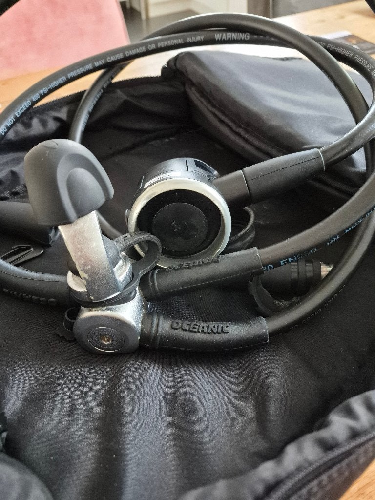 Oceanic CDX5 + Delta 3 ademautomaat incl. tas, Ophalen of Verzenden, Gebruikt, Overige typen