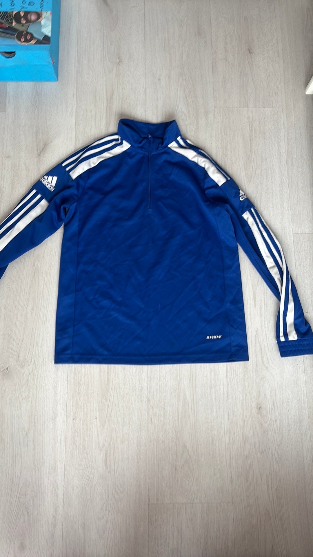 Adidas vest maat 158/164, Ophalen of Verzenden, Zo goed als nieuw, Overige maten, Voetbal