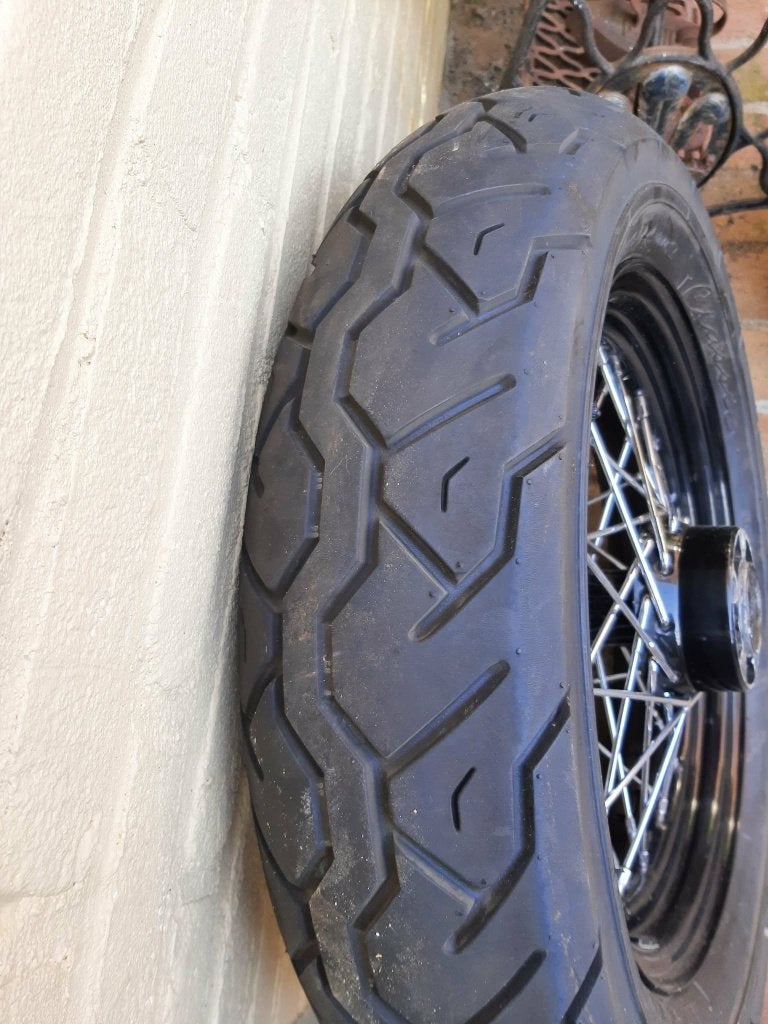 Achterwiel 16 inch 140 band 1inch as, Motoren, Onderdelen | Harley-Davidson, Ophalen of Verzenden, Gebruikt