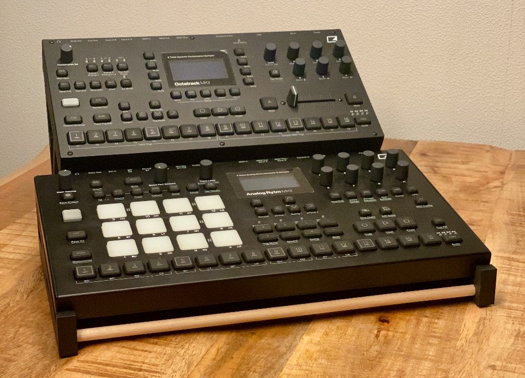 Standaard voor Elektron Octatrack MKII, op maat gemaakt, Muziek en Instrumenten, Verzenden, Sculpted Stands, Support@sculptedstands.com