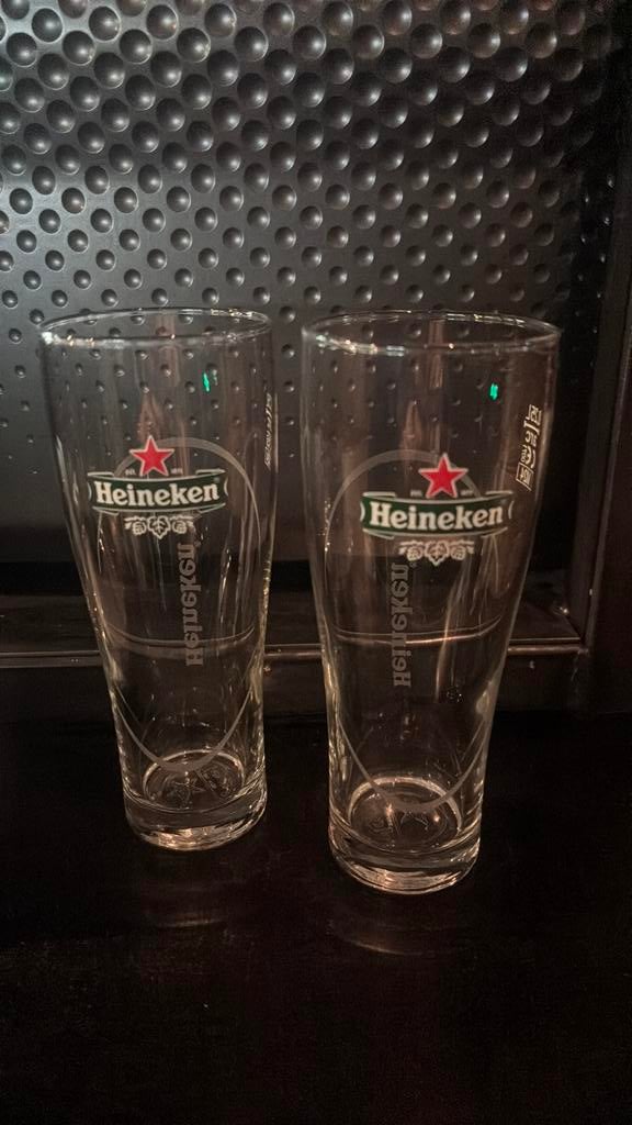 Heineken fluitjes 200st, Ophalen of Verzenden, Zo goed als nieuw, Bierglas