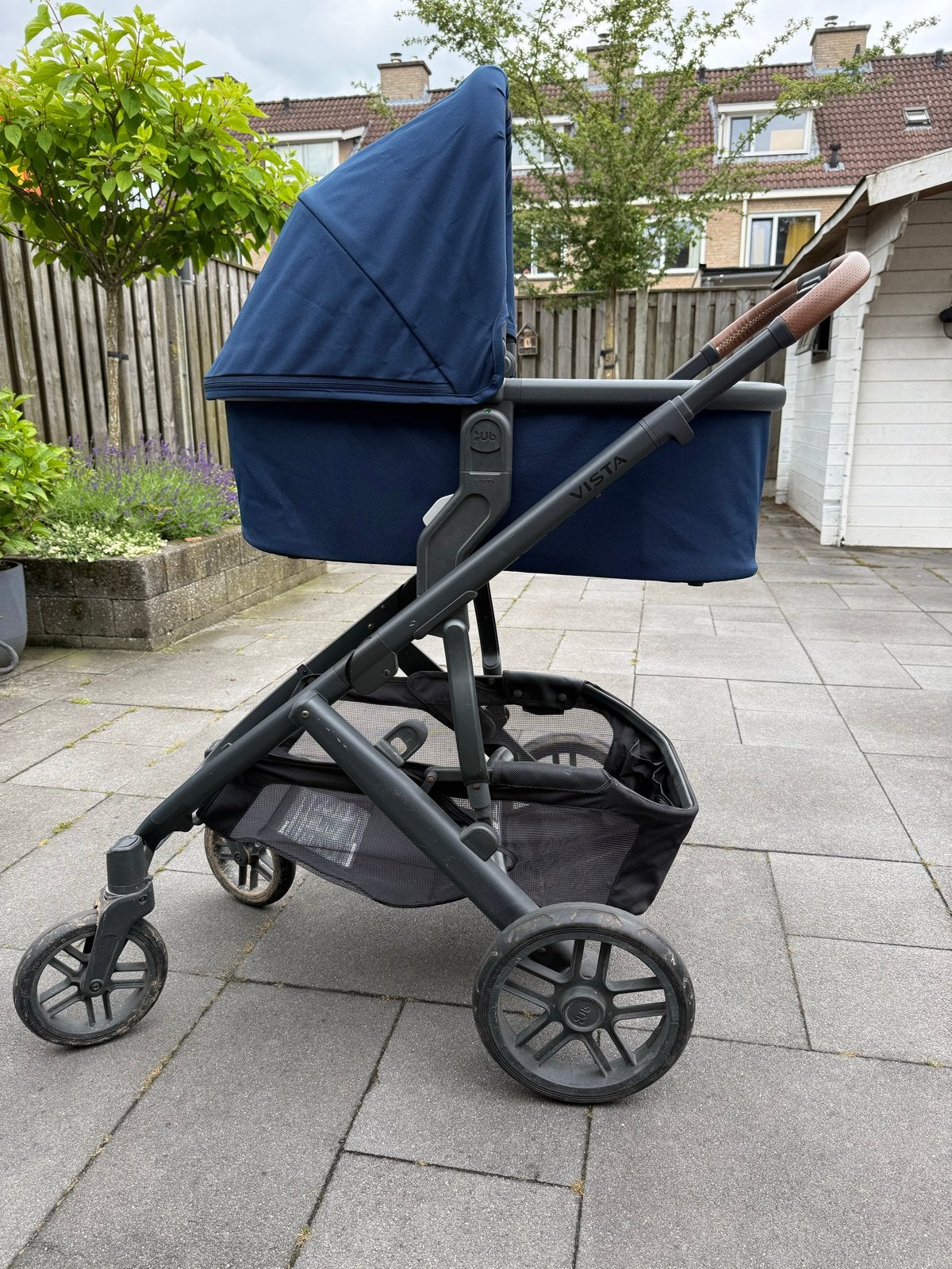 UPPAbaby Vista V2 kinderwagen met reiswieg en accessoires, Zo goed als nieuw, Combiwagen, Met autostoeltje, Ophalen