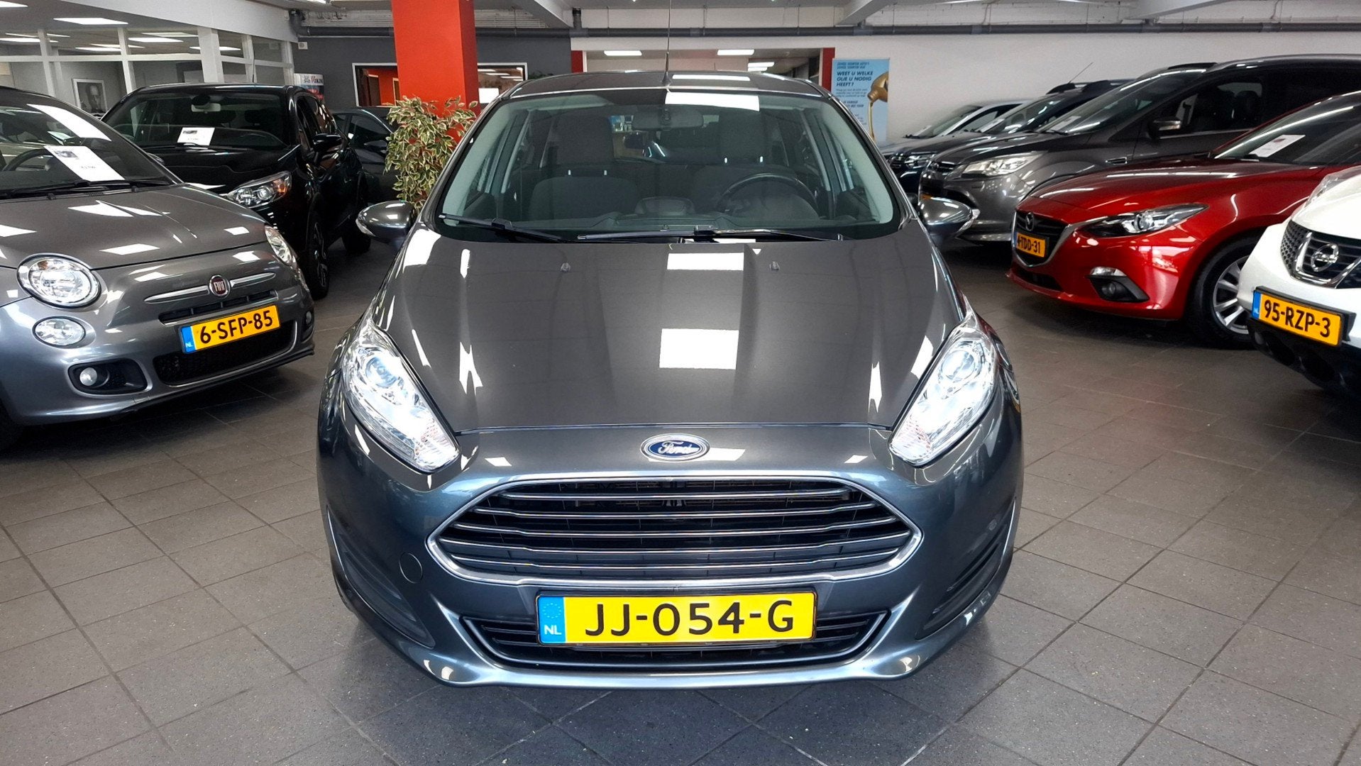 Ford Fiesta 1.0 Style Airco/Navigatie, Auto's, Ford, Stof, 525 kg, 23 km/l, Origineel Nederlands